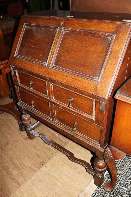 1920s oak bureau